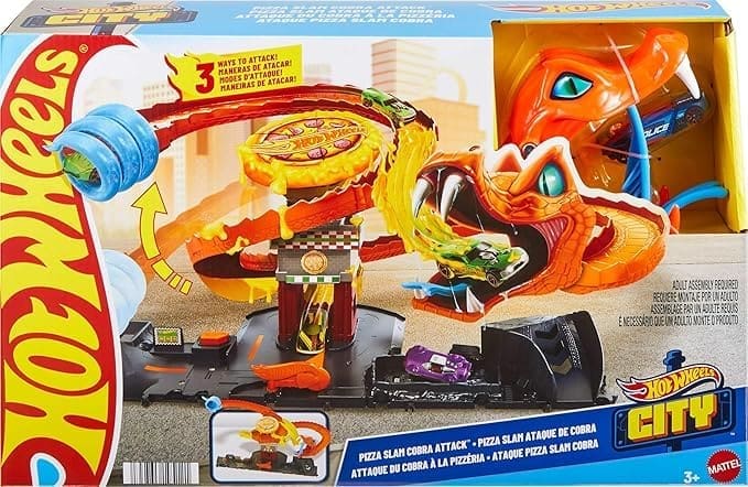 HOT WHEELS ATAQUE DA COBRA NA PIZZARIA