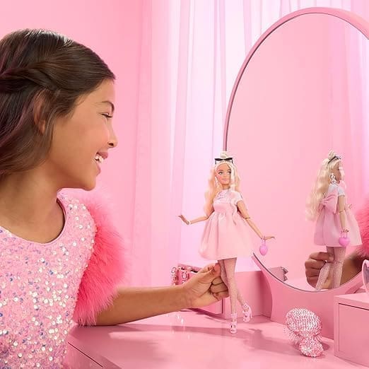 BARBIE DELUXE VESTIDO ROSA - Image 3