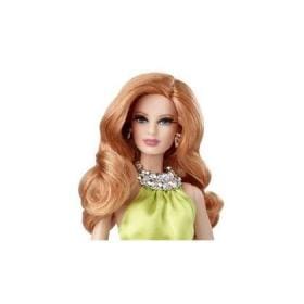 BARBIE TAPETE VERMELHO VESTIDO AMARELO COLECAO