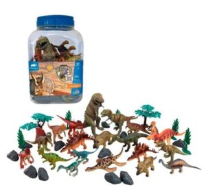 CONJUNTO DE 40 PEÇAS DE DINOSSAURO