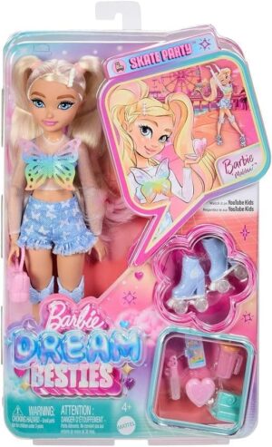 BARBIE DREAM BESTIES FESTA COM PATINS